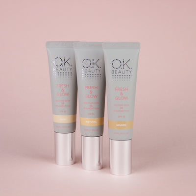 What our customers think of OK Beauty Fresh & Glow BB CREAMS SPF 30