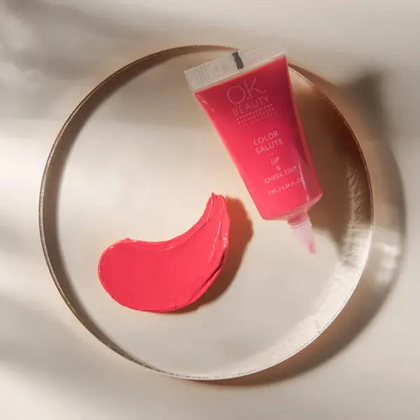 OK Beauty Lip & Cheek Tint - Flamingo swatch